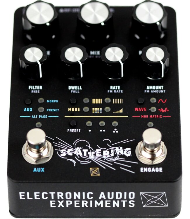 Electronic Audio Experiments Scattering Stereo Reverb Pedal