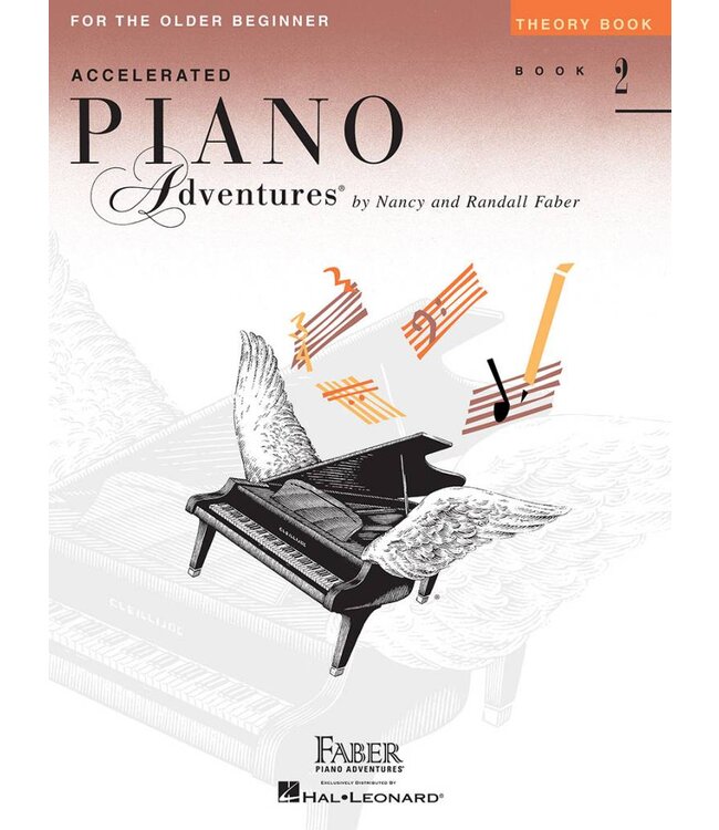 Faber Faber Accelerated Piano Adventures for the Older Beginner: Theory Book 2