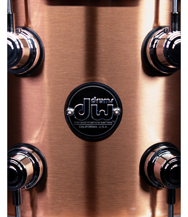 DW 14" x 8" Performance Series Polished Copper Snare Drum