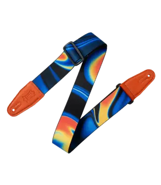 Levy's Levy's 2" Cyber Gradient Series Guitar Strap, Thermal