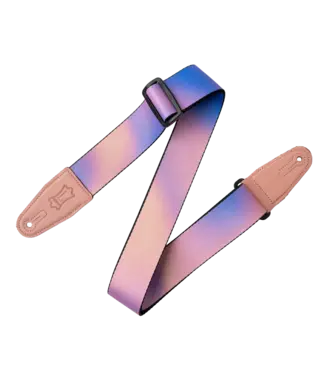 Levy's Levy's 2" Cyber Gradient Series Guitar Strap, Pink/Purple
