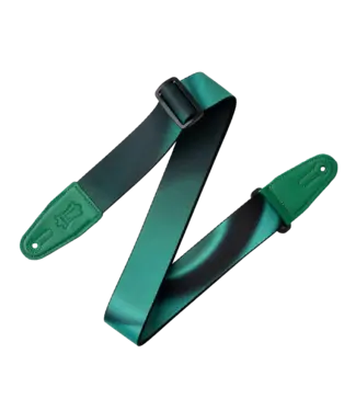 Levy's Levy's 2" Cyber Gradient Series Guitar Strap, Green/Black
