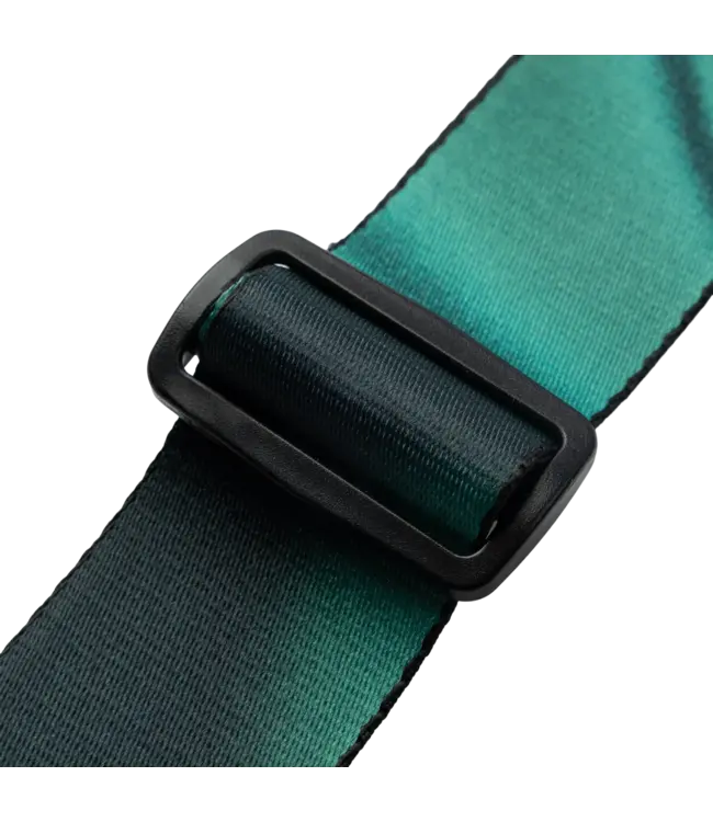 Levy's 2" Cyber Gradient Series Guitar Strap, Green/Black