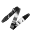 Levy's 2" Cyber Gradient Series Guitar Strap, Black/Silver