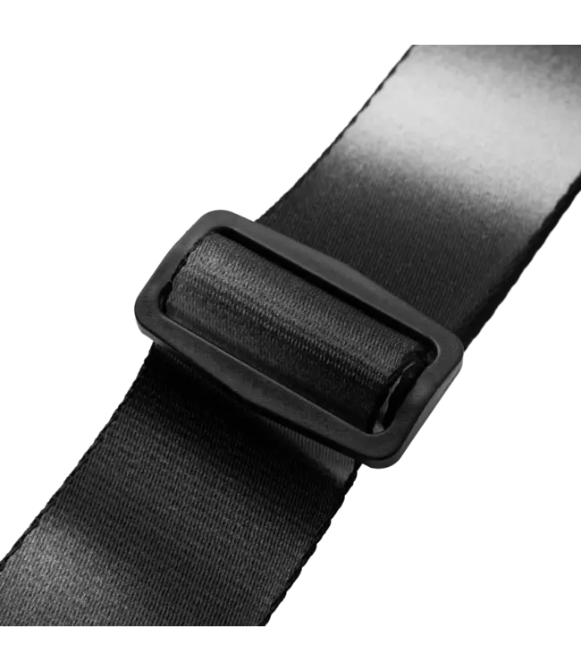 Levy's 2" Cyber Gradient Series Guitar Strap, Black/Silver