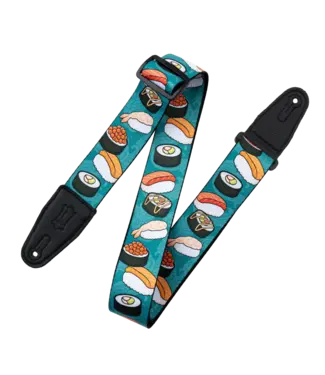 Levy's Levy's 2" Tasty Series Guitar Strap, Sushi