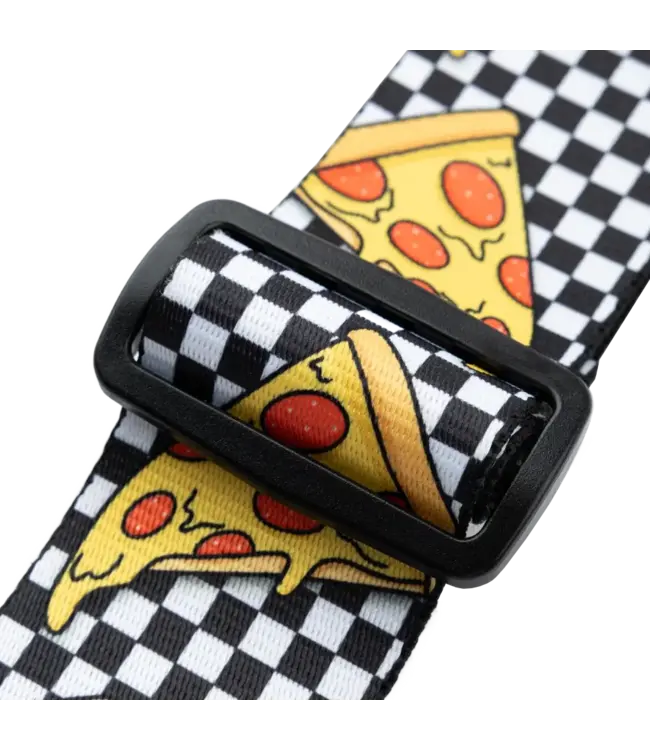Levy's 2" Tasty Series Guitar Strap, Pizza