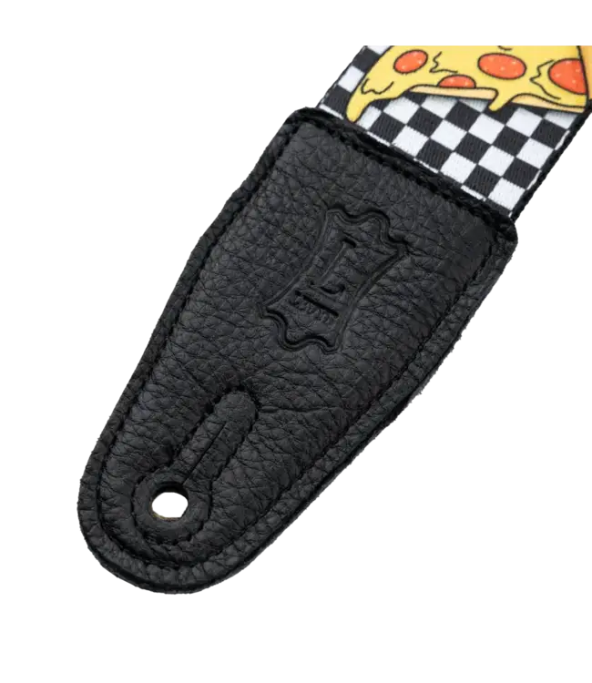 Levy's 2" Tasty Series Guitar Strap, Pizza
