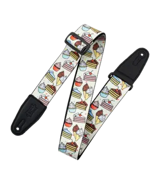 Levy's Levy's 2" Tasty Series Guitar Strap, Desserts