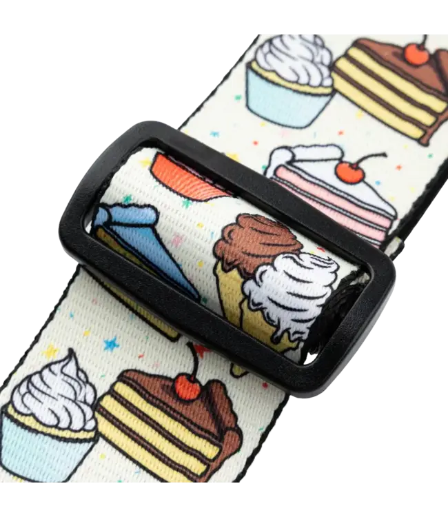 Levy's 2" Tasty Series Guitar Strap, Desserts