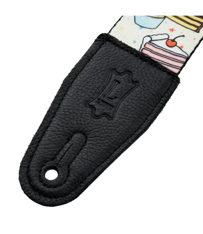 Levy's 2" Tasty Series Guitar Strap, Desserts