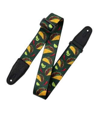 Levy's Levy's 2" Tasty Series Guitar Strap, Tacos