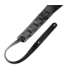 Levy's Amped Leather Series Acoustic Guitar Strap, Black