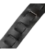 Levy's Amped Leather Series Acoustic Guitar Strap, Black