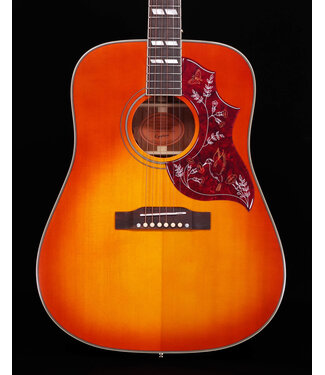 Epiphone Epiphone Inspired by Gibson Hummingbird Standard, Cherry Sunburst with Deluxe Gig Bag