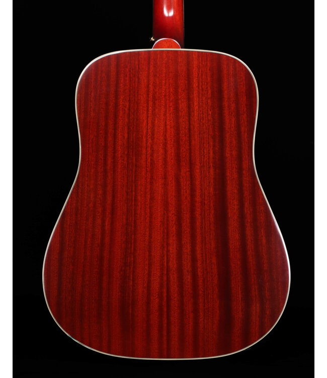 Epiphone Inspired by Gibson Hummingbird Standard, Cherry Sunburst with Deluxe Gig Bag