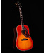 Epiphone Inspired by Gibson Hummingbird Standard, Cherry Sunburst with Deluxe Gig Bag