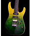 Charvel Pro-Mod Plus Dinky DK24 HSS 2PT EB QM, Ebony FB, Zombie Fade