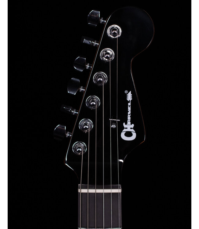 Charvel Pro-Mod Plus Dinky DK24 HSS 2PT EB QM, Ebony FB, Zombie Fade
