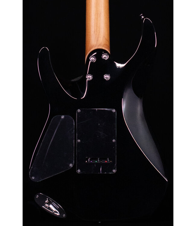 Charvel Pro-Mod Plus Dinky DK24 HSS 2PT EB QM, Ebony FB, Amber Tiger Eye