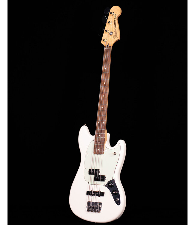 Fender Player Mustang Bass PJ, Olympic White, 2017 - USED