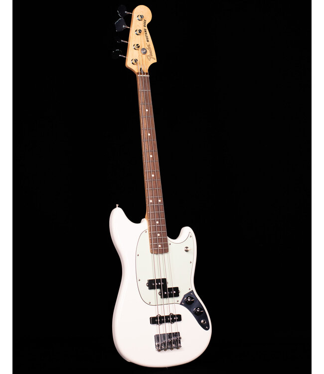 Fender Player Mustang Bass PJ, Olympic White, 2017 - USED