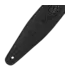 Levy's 2.5" Exotic Series Crocodile Leather Guitar Strap, Black