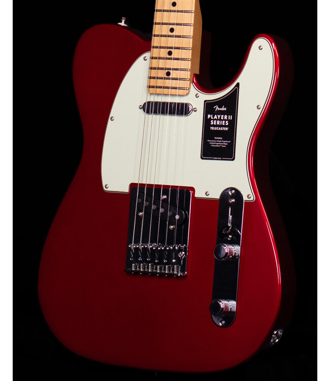 Fender 75th Anniversary Player II Telecaster, Maple Fingerboard, Candy Apple Red