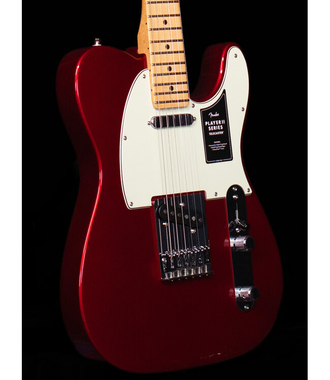 Fender 75th Anniversary Player II Telecaster, Maple Fingerboard, Candy Apple Red