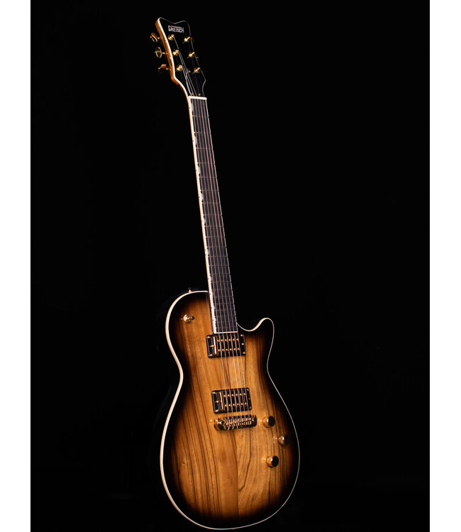 Gretsch Limited Edition Electromatic Black Limba Jet, Ebony FB, Sunburst