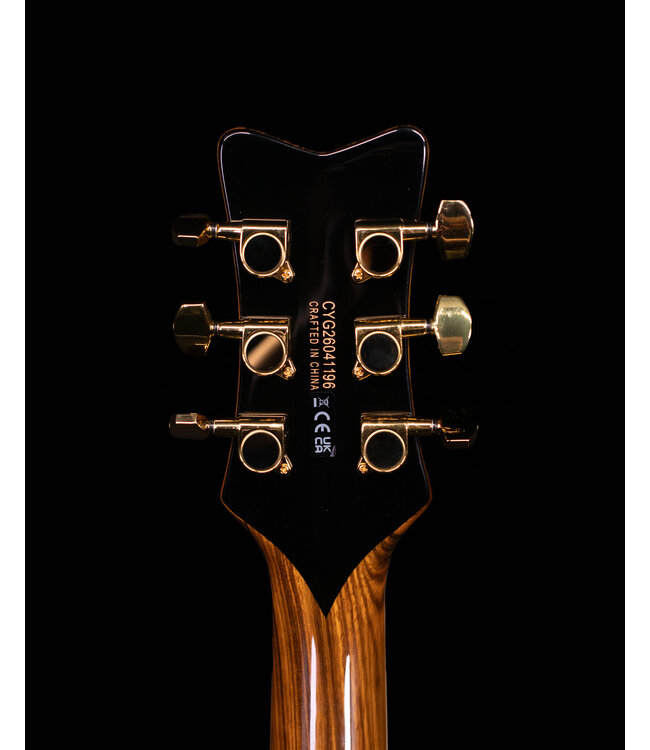 Gretsch Limited Edition Electromatic Black Limba Jet, Ebony FB, Sunburst