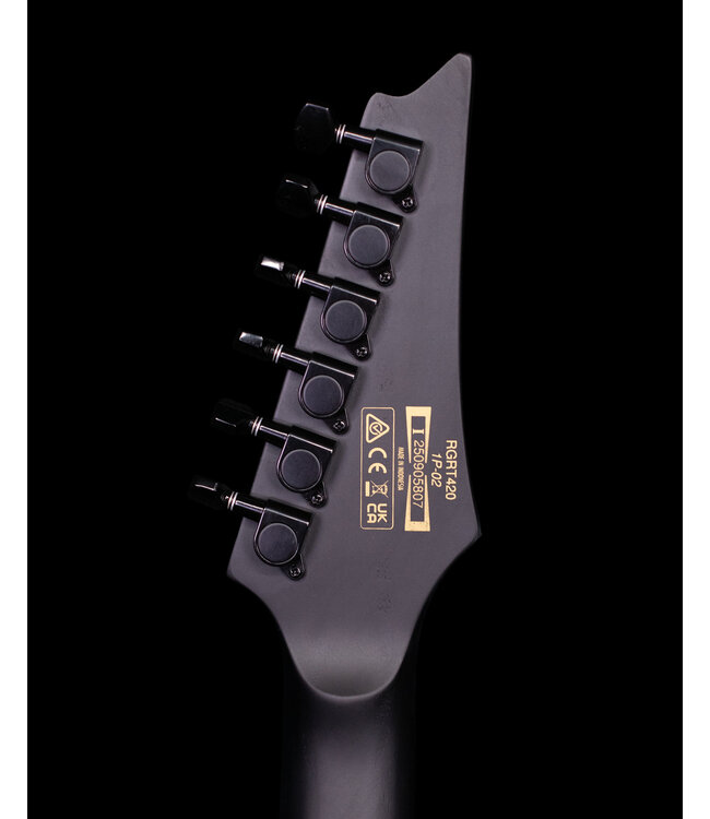 Ibanez RGRT420 Electric Guitar, Weathered Black