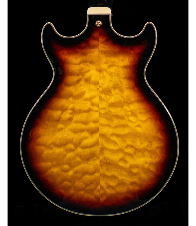 Ibanez Artcore Impressionist AM93QM Antique Yellow Sunburst - USED