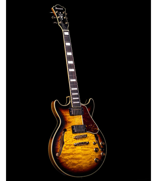 Ibanez Artcore Impressionist AM93QM Antique Yellow Sunburst - USED