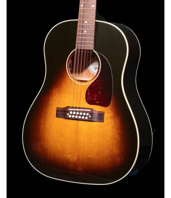 Gibson J-45 Standard 12-String Acoustic Guitar, Vintage Sunburst