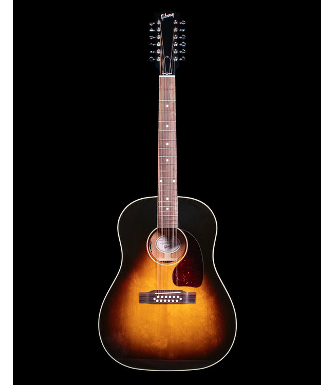 Gibson J-45 Standard 12-String Acoustic Guitar, Vintage Sunburst