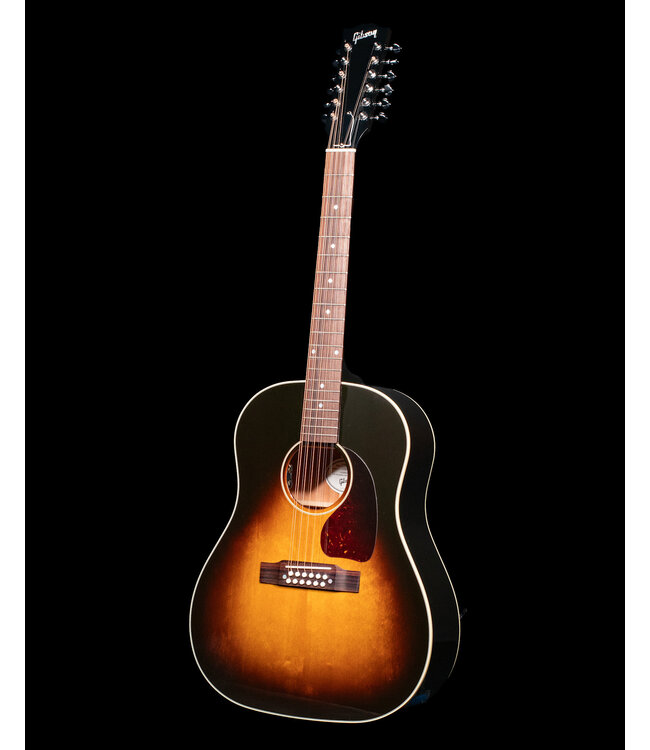 Gibson J-45 Standard 12-String Acoustic Guitar, Vintage Sunburst