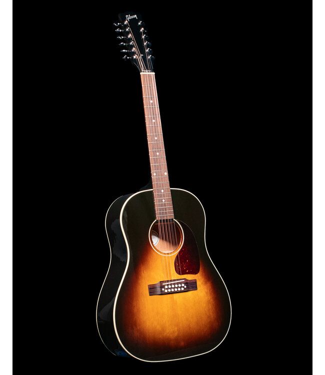 Gibson J-45 Standard 12-String Acoustic Guitar, Vintage Sunburst