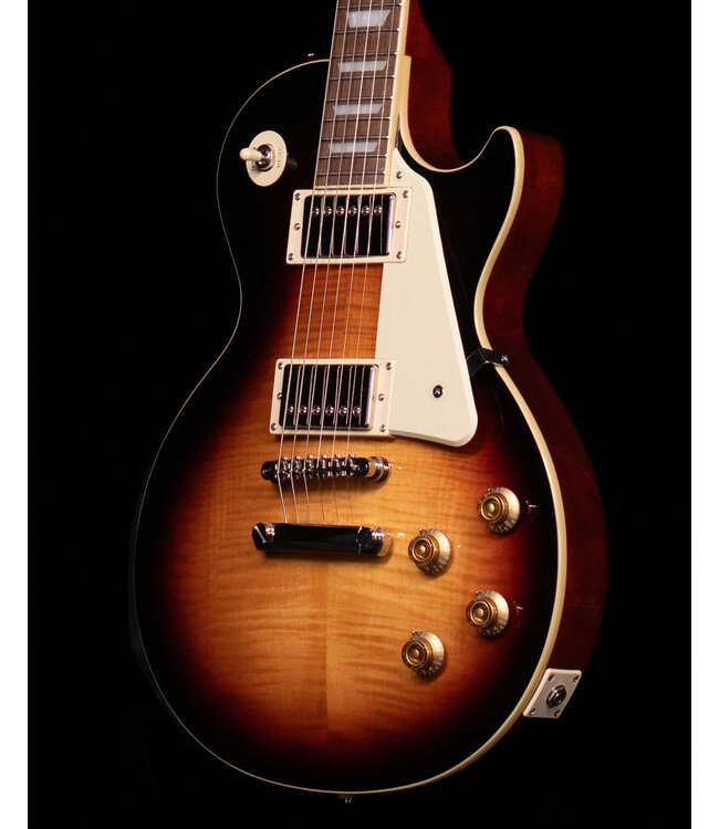Epiphone Les Paul Standard 50s Figured Top, Bourbon Burst (Premium Gig Bag Included)