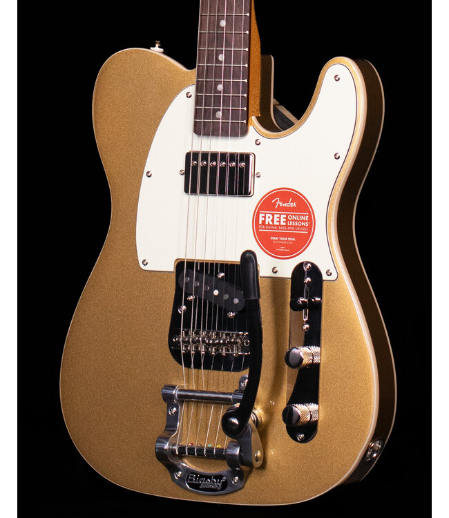 Squier Classic Vibe Custom Telecaster SH with Bigsby, Aztec Gold