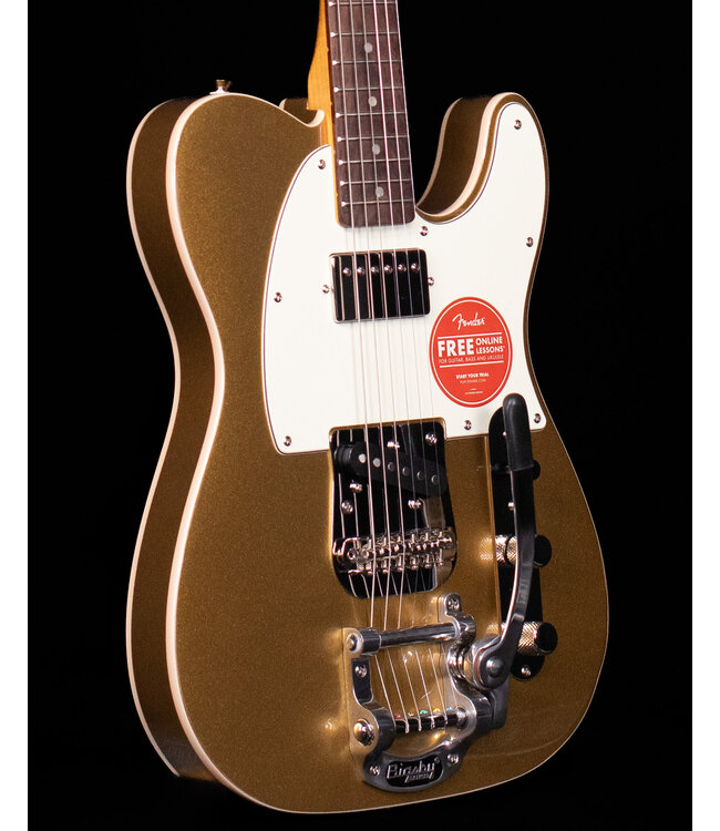Squier Classic Vibe Custom Telecaster SH with Bigsby, Aztec Gold