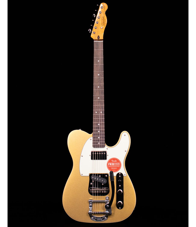 Squier Classic Vibe Custom Telecaster SH with Bigsby, Aztec Gold