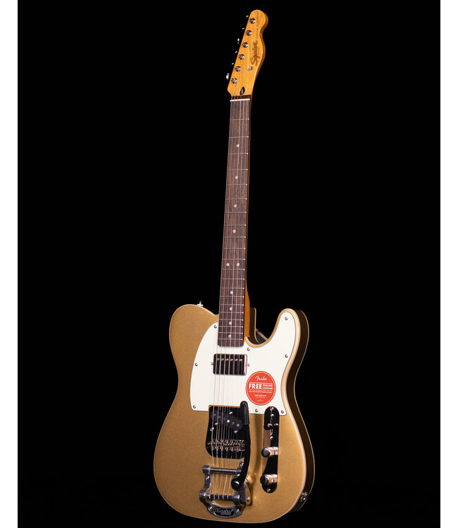 Squier Classic Vibe Custom Telecaster SH with Bigsby, Aztec Gold