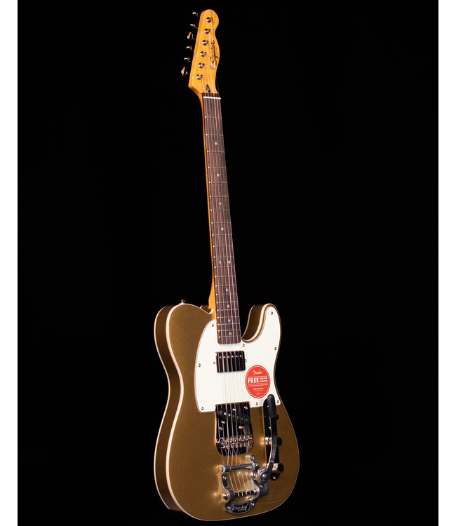 Squier Classic Vibe Custom Telecaster SH with Bigsby, Aztec Gold