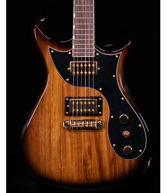 Gretsch Gretsch Limited Edition Electromatic Black Limba CVT, Rosewood FB, Sunburst