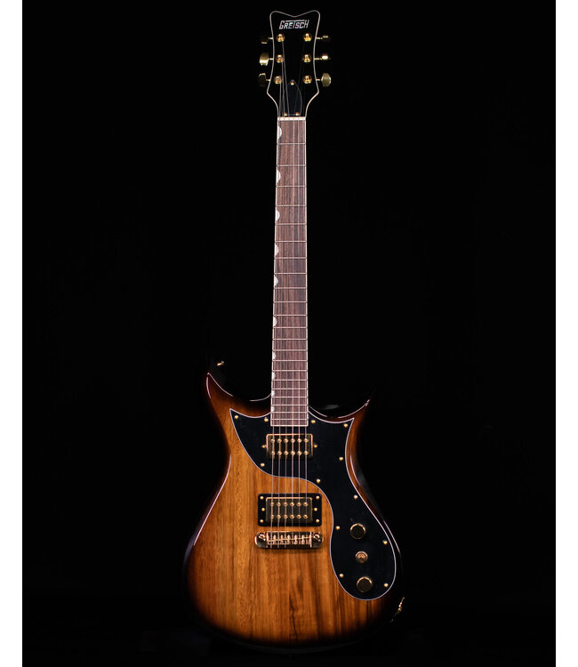 Gretsch Limited Edition Electromatic Black Limba CVT, Rosewood FB, Sunburst