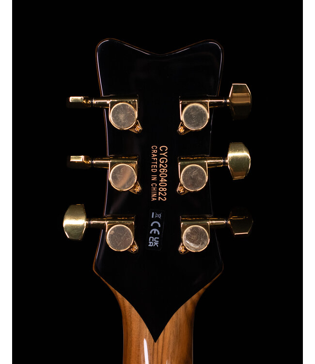Gretsch Limited Edition Electromatic Black Limba CVT, Rosewood FB, Sunburst