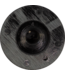 CE Knob - Witch Hat, Black 1-10, Skirted, set screw, Thick Numbers