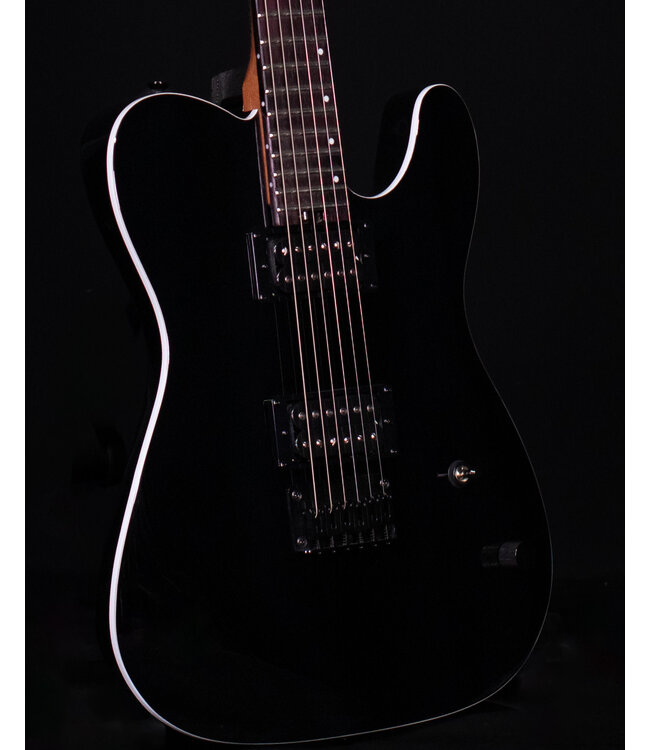 Charvel Standard Series San Dimas Style-2 SD2 HH HT, Amaranth FB, Gloss Black