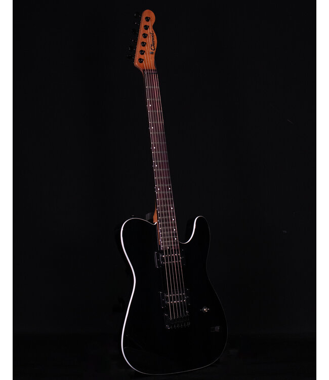 Charvel Standard Series San Dimas Style-2 SD2 HH HT, Amaranth FB, Gloss Black